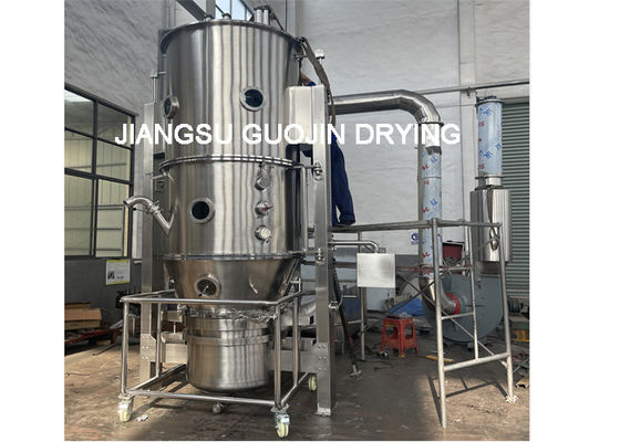 Granulador automático da cama fluida para o processamento farmacêutico dos gêneros alimentícios