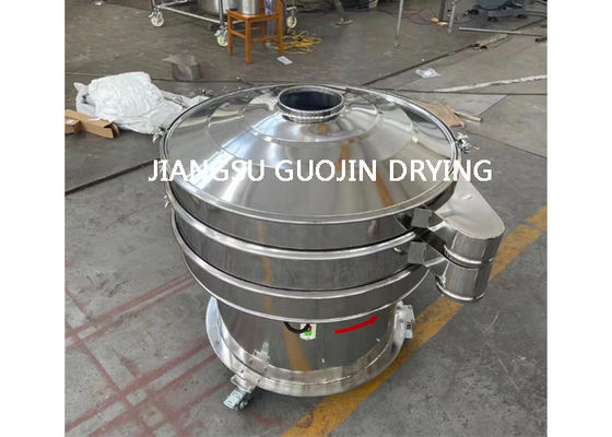 5-325 máquina 1.5M Diameter de Mesh Rotary Vibrating Shaker Sieve
