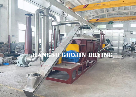 7900x3960x2700mm KJG-20 Secador contínuo de palete oco para processamento industrial