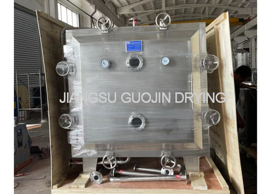 Máquina de secagem a vácuo de aço inoxidável de 2100 kg com sistema de controlo PLC avançado