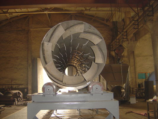 Máquina giratória do secador do ar quente do tambor