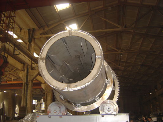 Máquina giratória do secador do ar quente do tambor