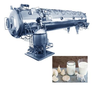 Máquina de secagem de poupança de energia de leite da correia do vácuo do pó seco