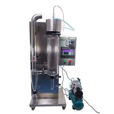 Fácil monte o secador de pulverizador do laboratório do pó de leite 2L/H