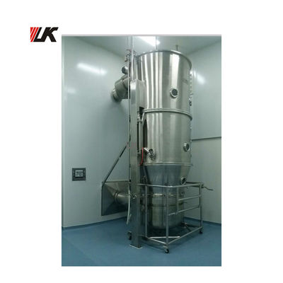 FL-200 Granulador de pulverização de secador de cama de fluidos de alta eficiência com segunda remoção de poeira
