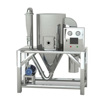Secador de pulverizador de granulagem da escala de laboratório da cama fluida da medicina