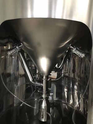 Secador de pulverizador de granulagem da escala de laboratório da cama fluida da medicina
