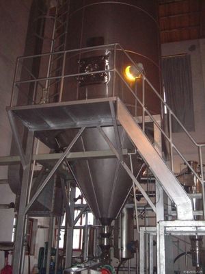 Máquina de secagem de aço inoxidável de pulverizador da torre 100Kg/H