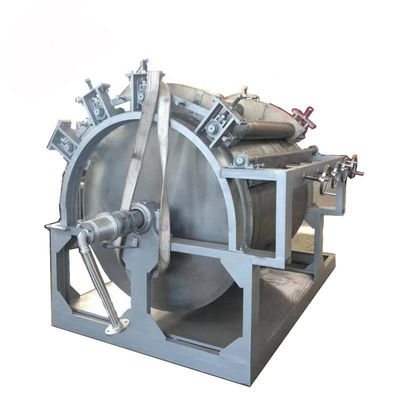 Secador de cilindro giratório dobro industrial do raspador do rolo