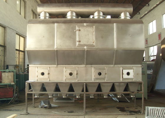 Máquina horizontal do secador da cama fluida