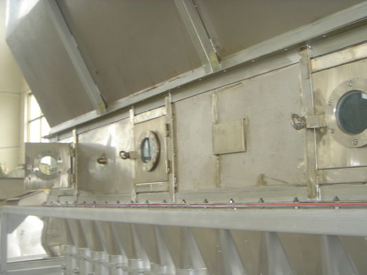 Máquina de aço inoxidável de ebulição contínua do secador da cama fluida
