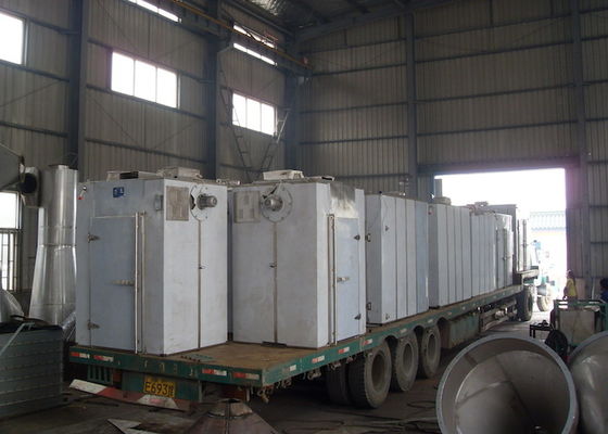 Forno de secagem industrial farmacêutico de 4 bandejas dos troles 96