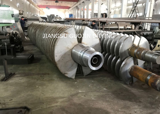 Área 3M2 da transferência térmica do secador da pá do vácuo do aquecimento indireto adjective