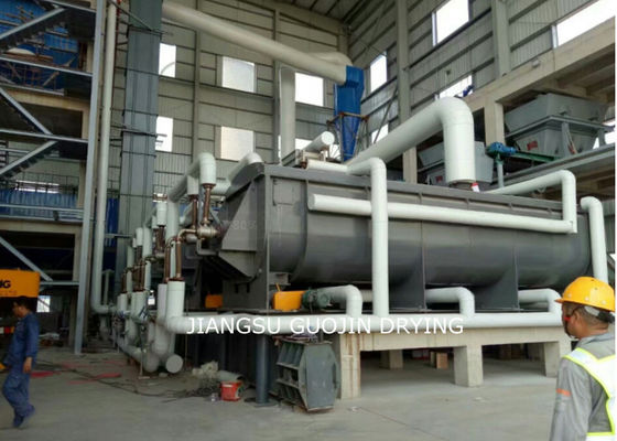 37KW ativou o secador oco do parafuso da lâmina do carbono com área 68M2 da transferência térmica