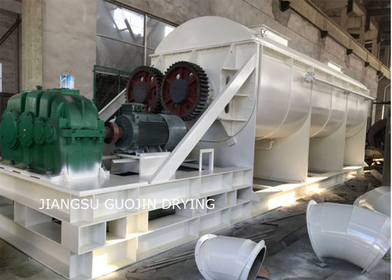 37KW ativou o secador oco do parafuso da lâmina do carbono com área 68M2 da transferência térmica