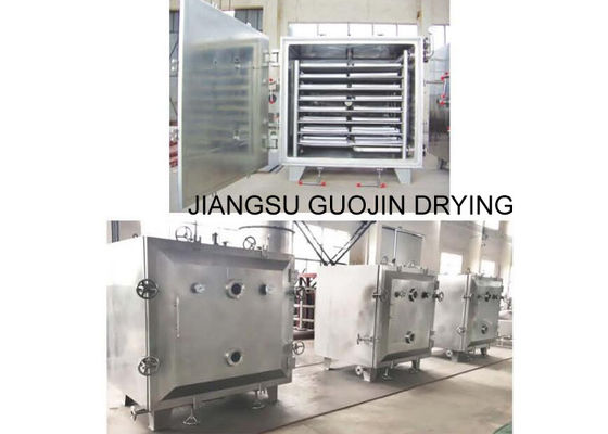 vácuo Tray Drying Oven 5.5KW do intervalo de 100mm com condensador