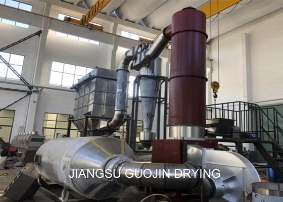 Equipamento do secador instantâneo da rotação do ar quente de carbonato de cálcio