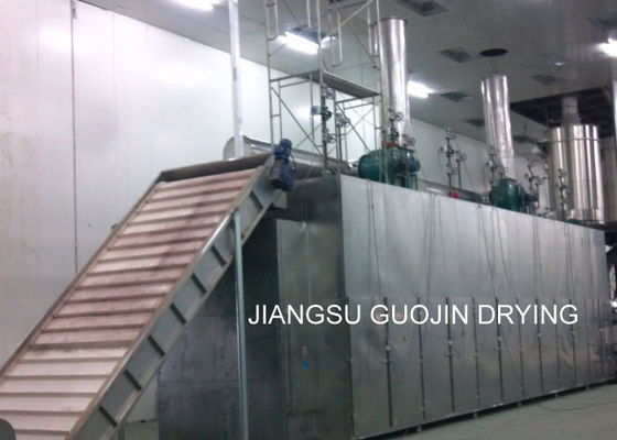 Única camada 1.6M Width Conveyor Mesh Belt Dryer For Vegetable