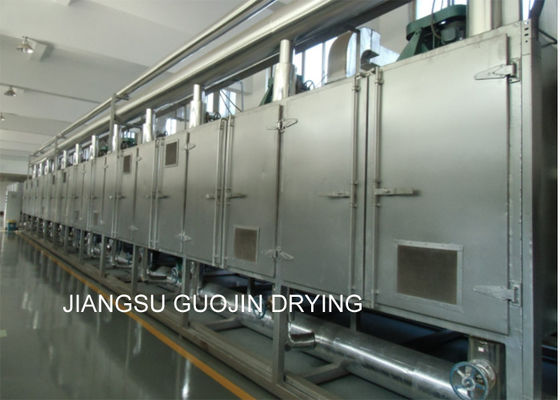 Única camada 1.6M Width Conveyor Mesh Belt Dryer For Vegetable