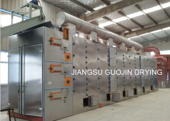 Multi transporte Mesh Belt Dryer 5.5KW da camada para microplaquetas da mandioca