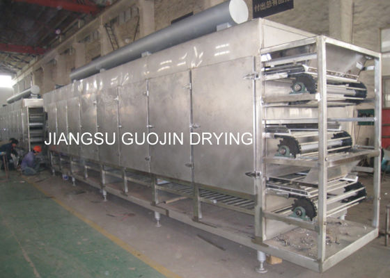 transporte Mesh Belt Dryer For Fruit do aquecimento de vapor 375kg/h