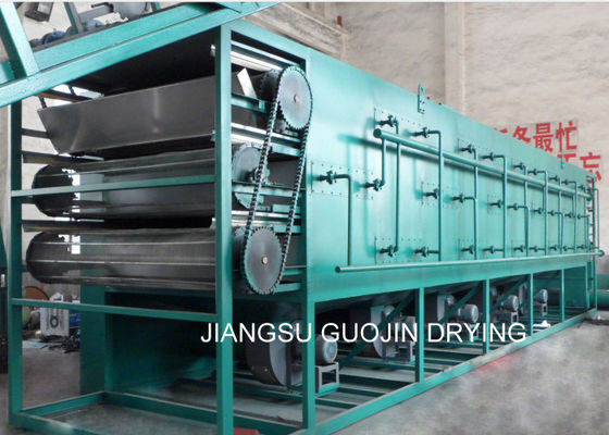 transporte Mesh Belt Dryer For Fruit do aquecimento de vapor 375kg/h