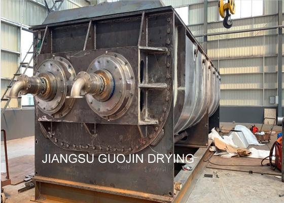 Equipamento mais seco da pá térmica do vácuo do aquecimento indireto adjective do óleo para a lama