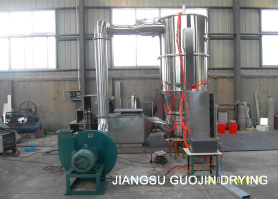 Granulação farmacêutica de aço inoxidável 11kw do pulverizador do leito fluidizado do PLC FL-60