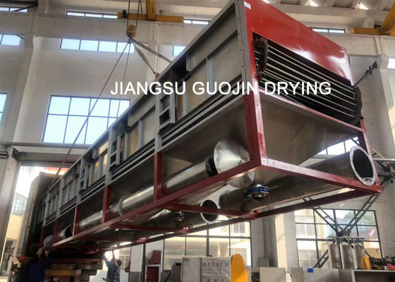 único transporte Mesh Belt Dryer For Dyestuff/pigmento da camada 1.6x12Meter