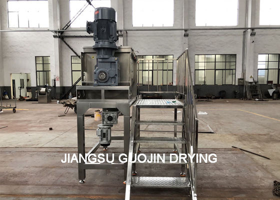 Misturador dobro horizontal industrial da fita para misturar o pó seco