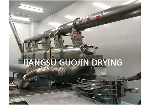 secador da cama de 1.2x9M Continuous Vibrating Fluid horizontal para gêneros alimentícios