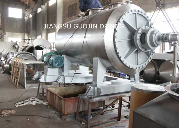 secador giratório 5.5KW da pá do vácuo do ancinho 10rpm para materiais líquidos do formulário