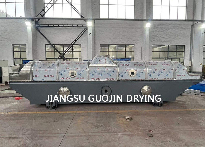 Secador contínuo de processamento químico 0.9X7.5M For Boric Acid da cama fluida