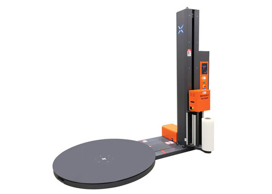 Estique pre a máquina de envolvimento da pálete com o tela táctil de 7 polegadas
