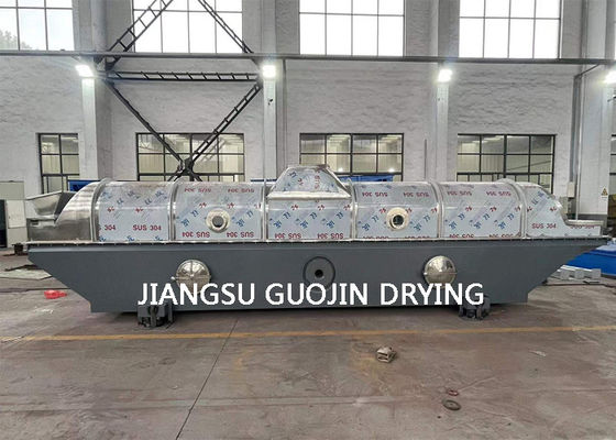 Secador contínuo de processamento químico 0.9X7.5M For Boric Acid da cama fluida