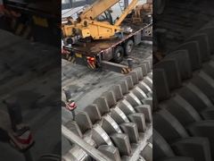 20 RPM Lodo têxtil secador de remoção de água de remoção de calor área de transferência de calor 29M2