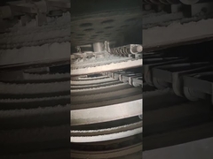 Secador contínuo de placas de 10 camadas e 11KW com área de secagem de 60M2